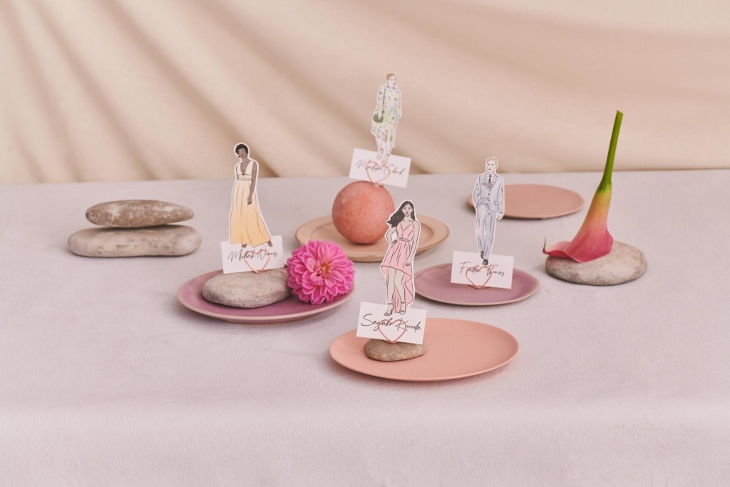 Micro Wedding – kleine Hochzeit ganz groß personalisierte Sitzkarten