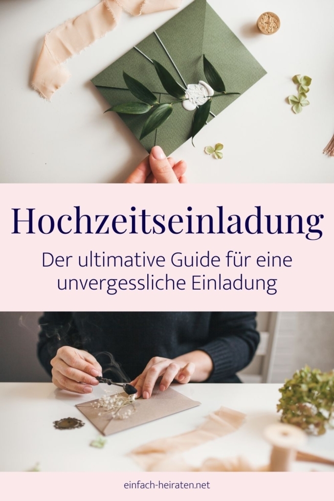 Hochzeitseinladung selber gestalten