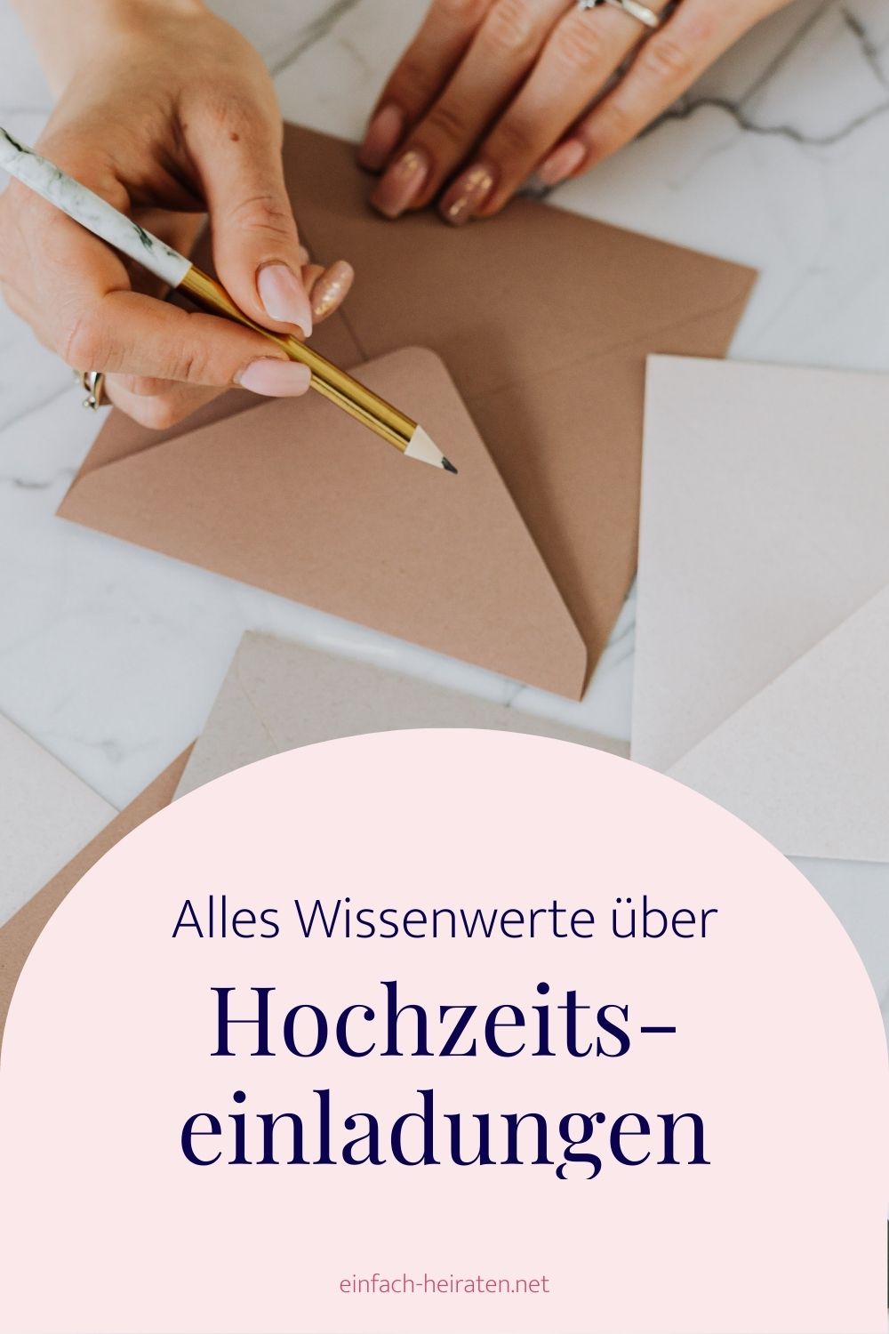 Hochzeitseinladung schreiben